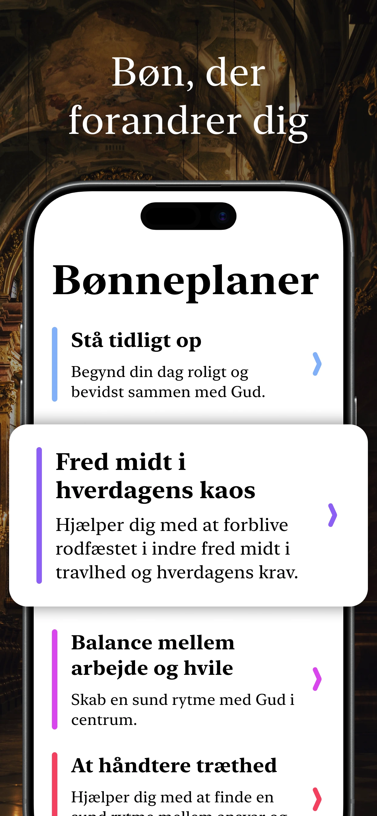 Forhåndsvisning af appen